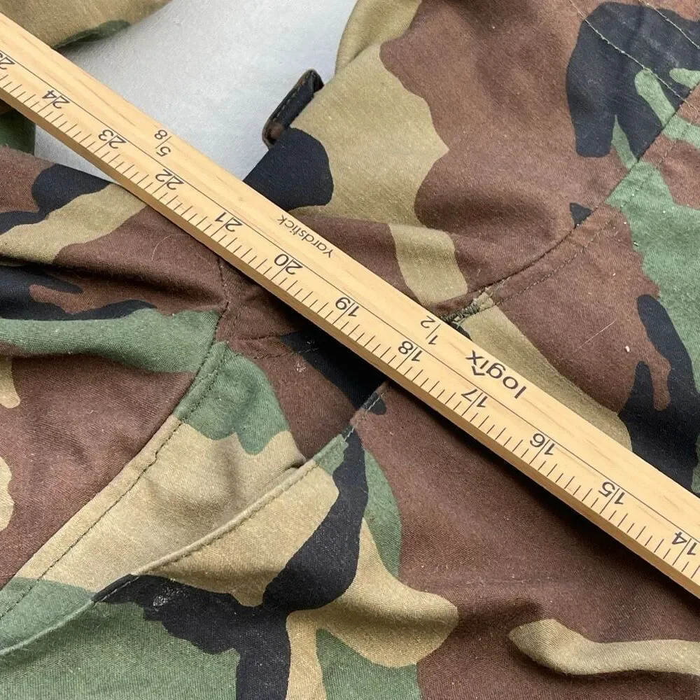 Camo Military lined jacket. Men’s size S .